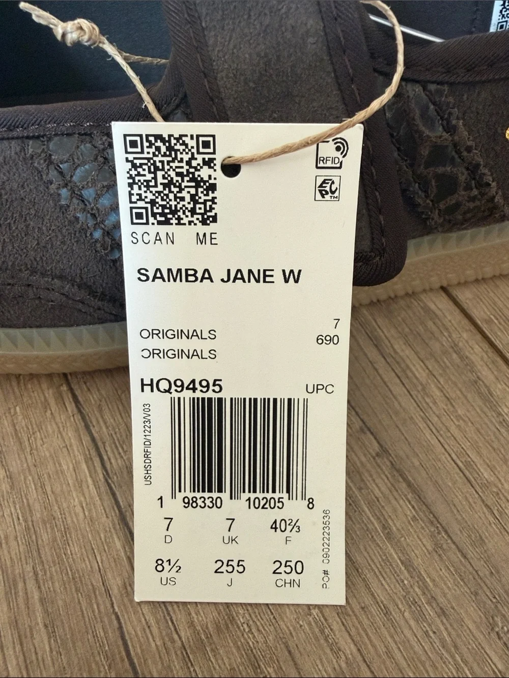 adidas Originals Women's Brown Suede Mary Jane